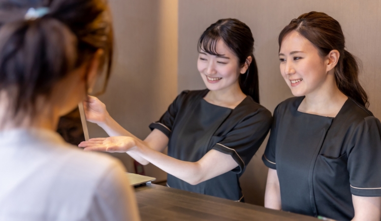 ご来店・受付
